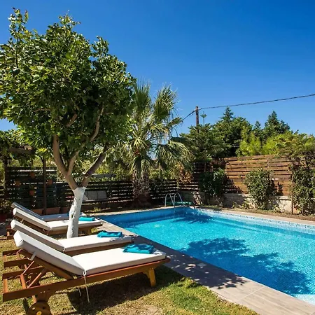 Athina's With Heated Pool * Koskinou