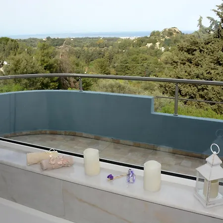 Villa Athina's With Heated Pool Koskinou (Rhodes)